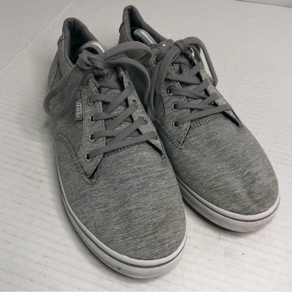 Vans Shoes Womens 7.5 Sneakers Winston Deluxe Gray Polka Dot Classic Athletic